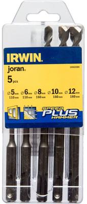 Irwin SDS-plus betonborenset 5/6/8/10/12mm