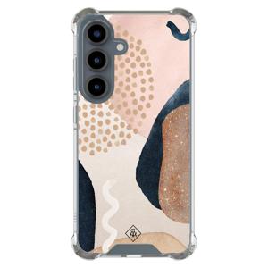 Samsung Galaxy S25 shockproof hoesje - Abstract dots