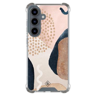 Samsung Galaxy S25 shockproof hoesje - Abstract dots