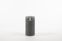 Rustic Wax Candle Moving Flame 7,5X15Cm Grey 3 X Aaa - Annas collection Rustic Wax Candle Moving Flame 7,5X15Cm Grey 3 X Aaa - Annas collection