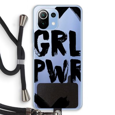 Girl Power #2: Xiaomi Mi 11 Lite Transparant Hoesje met koord
