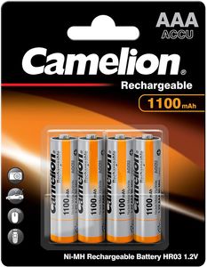 Camelion NH-AAA1100BP4 Oplaadbare batterij Nikkel-Metaalhydride (NiMH)