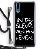 De Sleur: Huawei P20 Transparant Hoesje met koord
