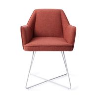 Jesper Home Tome eetkamerstoel cross white Shabby Saffron