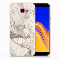 Samsung Galaxy J4 Plus (2018) | TPU | Siliconen hoesje | Marmer Beige