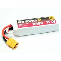 Red Power LiPo accupack 11.1 V 5400 mAh Softcase XT90