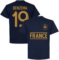 Frankrijk Benzema 19 Team T-Shirt