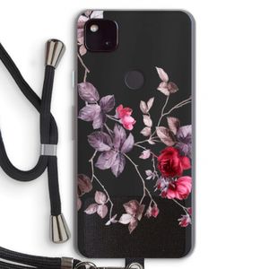 Mooie bloemen: Pixel 4a 5G Transparant Hoesje met koord