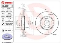 Remschijf 09B55111