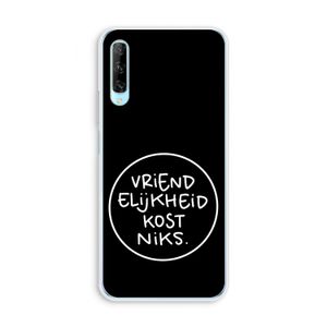 Vriendelijkheid: Huawei P Smart Pro Transparant Hoesje