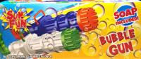 Bongers Speelgoed Sun fun super bellenblaaspistool met zeep, 37cm Bongers Speelgoed Sun fun super bellenblaaspistool met zeep, 37cm