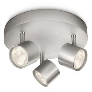 Philips Plafondspot Led My Living Star 3-lichts metaalgrijs 562434816