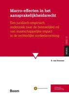 Macro-effecten in het aansprakelijkheidsrecht - S. van Deursen - ebook