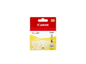 Canon inktcartridge CLI-521Y, 447 pagina's, OEM 2936B001, geel