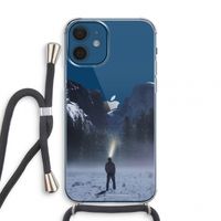 Wanderlust: iPhone 12 mini Transparant Hoesje met koord