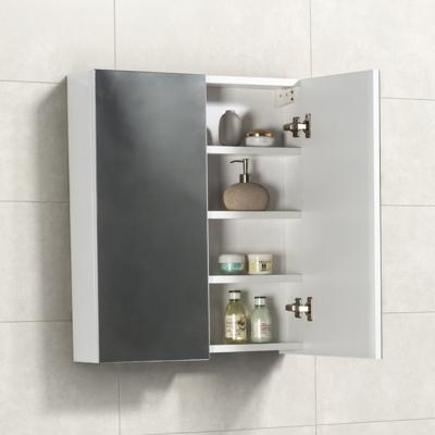 Spiegelkast Tieme in hoogglans wit 60x70x16cm Spiegelkast Tieme in hoogglans wit 60x70x16cm