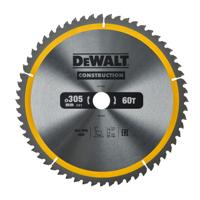 DeWALT Cirkelzaagblad voor Hout | Construction | Ø 305mm Asgat 30mm 60T - DT1960-QZ