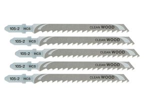 DeWalt Accessoires Decoupeerzaagblad HCS voor snel en recht zagen in hout en spaanplaat,< 60mm, 100x74x4mm, (T144DP) - DT2075-QZ