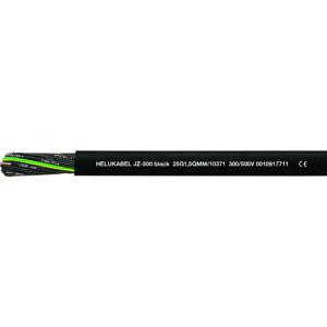 Helukabel JZ-500 Black Stuurstroomkabel 4 G 25 mm² Zwart (RAL 9005) 10386-500 500 m