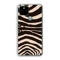 Arizona Zebra: Google Pixel 5 Transparant Hoesje