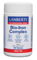 Lamberts Bio-ijzer complex 120 Tabletten