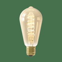 Circle Kooldraad3,8W - E27 - ST64 - Led - Filament Gold krul - 1001000700
