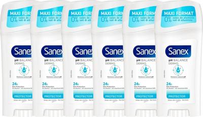 Sanex Sanex Deostick - Dermo Protector 65 ml. 6 x Voordeelpak