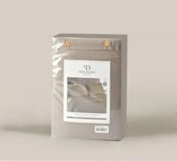 Primaviera Deluxe Hotel stripe Taupe 200 x 200/260 cm