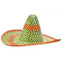 Sombrero hoed - gekleurd - 50 cm - Mexicaanse hoed Sombrero hoed - gekleurd - 50 cm - Mexicaanse hoed