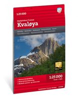 Wandelkaart Hoyfjellskart Tromso vest - west - Kvaloya | Noorwegen | C