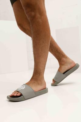 Black Bananas Monogram Slides Slippers Groen - Maat 42 - Kleur: Groen | Soccerfanshop