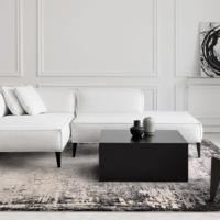 Easy Living - Vloerkleed Kuza Border Grey Rug -