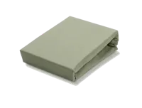 Vandyck Vandyck Jersey Soft Topper Hoeslaken 110/130x200/220 Light Olive 123