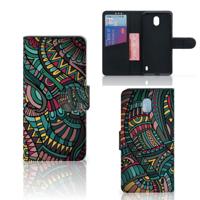 Nokia 1 Plus | Telefoon Hoesje | Aztec