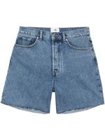 ANINE BING short Kat en jean - Bleu