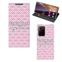 Samsung Galaxy Note 20 Ultra Design Case Flowers Pink DTMP