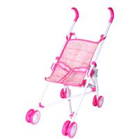 Eddy toys Poppenwagen - poppen buggy - roze - inklapbaar - speelgoed - kinderwagen