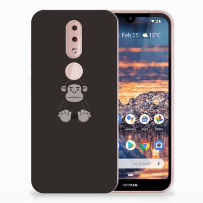 Nokia 4.2 Telefoonhoesje met Naam Gorilla Nokia 4.2 Telefoonhoesje met Naam Gorilla