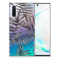 Samsung Galaxy Note 10 TPU Case Leaves Grey - thumbnail