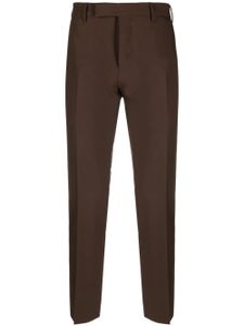 PT Torino pantalon de costume à coupe courte - Marron