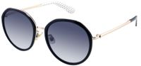 Kate Spade zonnebril Alaina dames cat. 3 RVS ovaal zwart/goud - thumbnail