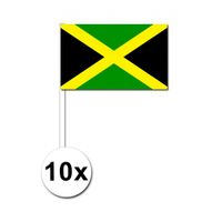 Zwaaivlaggetjes Jamaica 50 stuks   - - thumbnail