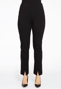 Yoek Broek met split FLEX | Zwart | Maat 54/56