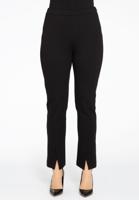 Yoek Broek met split FLEX | Zwart | Maat 54/56