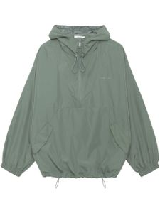 ANINE BING Ember hooded jacket - Vert