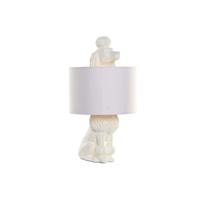 Bureaulamp Home ESPRIT Wit Gouden 50 W 220 V
