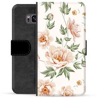 Samsung Galaxy S8+ Premium Wallet Hoesje - Bloemen