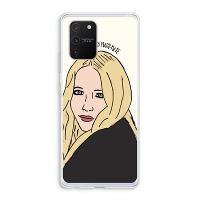 Mary Kate: Samsung Galaxy S10 Lite Transparant Hoesje