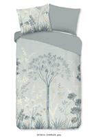 Good Morning Dekbedovertrek "" - Grijs - (140x200/220 cm) - Katoen