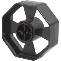 Creativ Company Plakbandhouder wiel, d 7,5 cm, b: 25 mm, zwart, 1 stuk